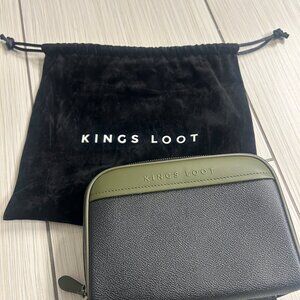 Kings Loot Leather Tech Bag NWOT